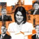 Fujimorismo ministros gabinete — Retrato gráfico de los posibles integrantes del nuevo gabinete fujimorista, incluyendo a Luis Galarreta, Rafael Belaunde y Elmer Cuba. Foto de: La República