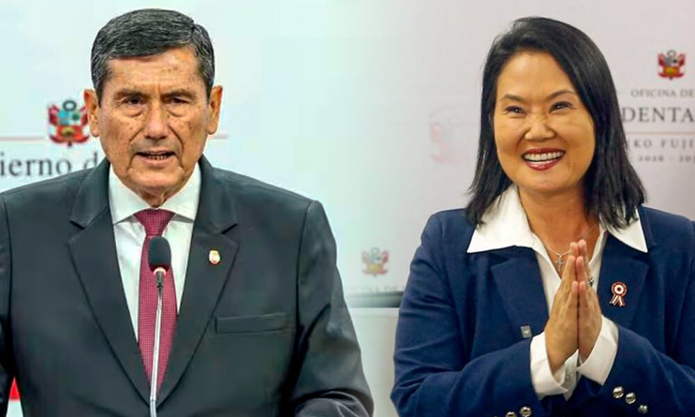 El presidente Pedro Castillo y la líder política Keiko Fujimori en un contexto de gestiones políticas en Perú. Foto de: Exitosa Noticias