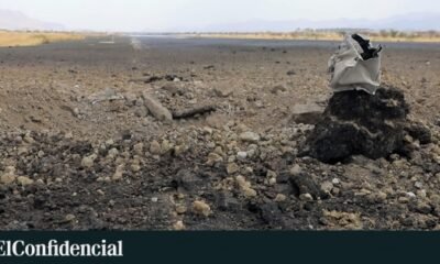 escalada en Yemen — Restos de infraestructura tras los bombardeos en el aeropuerto de Saná, en el contexto del conflicto con los hutíes. Foto de: Al Masirah TV - Houtíes
