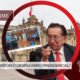 INVERSIÓN DESPILFARRO PRESIDENCIAL — El expresidente peruano Pedro Castillo aparece en una gráfica informativa sobre el debate entre inversión y despilfarro durante su gestión. Foto de: SUDACA