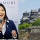Keiko Fujimori — La presidenta electa de Perú es invitada por la prefectura de Japón a visitar el castillo de Matsue. Foto de: El Búho