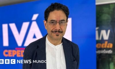 El excandidato presidencial Iván Cepeda habla sobre la defensa de las conquistas sociales en Colombia tras ser entrevistado por BBC Mundo. Foto de: BBC Mundo