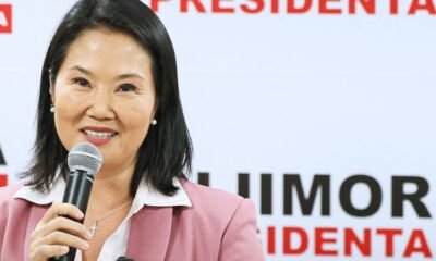Keiko Fujimori es proclamada oficialmente como presidenta electa de Perú. Foto de: CNN en Español