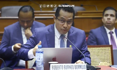 déficit presupuestal — Roberto Burneo Bermejo participa en una sesión del Congreso peruano donde se discuten temas presupuestales y de gestión pública. Foto de: ELTIEMPO.PE