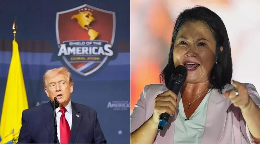 Imagen de la cobertura sobre Keiko Fujimori: Perú se sumará al “Escudo de las Américas” propuesto por el pres. Foto de: El Búho