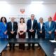 Keiko Fujimori se reúne con autoridades locales para coordinar medidas ante la inseguridad y los efectos del fenómeno de El Niño. Foto de: El Peruano