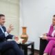 reunión Renzo Reggiardo Keiko — Renzo Reggiardo y Keiko Fujimori se reúnen para coordinar acciones en materia de seguridad ciudadana. Foto de: Perú21