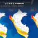 alerta roja — Pronóstico meteorológico del portal El Tiempo Piura que muestra el incremento de temperaturas en la costa y sierra peruana. Foto de: ELTIEMPO.PE