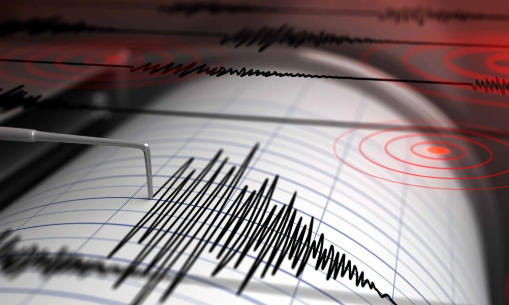 Instituto Geofísico — Representación gráfica de un sismograma que ilustra la actividad sísmica registrada tras el movimiento telúrico en Perú. Foto de: Exitosa Noticias