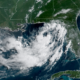 Imagen satelital que muestra la formación y trayectoria de la tormenta tropical Bertha sobre el Golfo de México. Foto de: CNN en Español