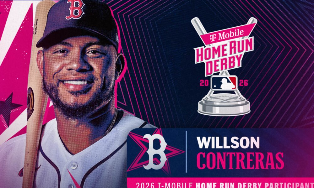 El jugador Willson Contreras es anunciado como participante del T-Mobile Home Run Derby 2026. Foto de: MLB.com