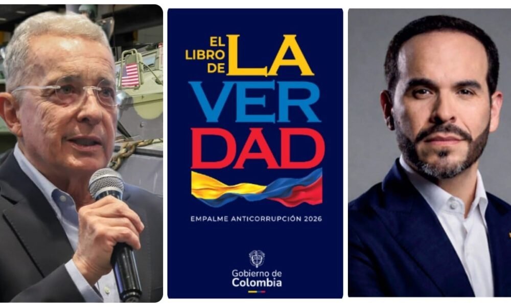Álvaro Uribe Vélez y Abelardo De La Espriella en relación con la publicación del libro sobre el gobierno de Gustavo Petro. Foto de: semana.com