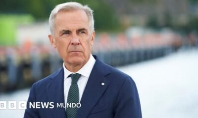 El primer ministro canadiense Mark Carney durante las negociaciones comerciales con Estados Unidos. Foto de: Reuters