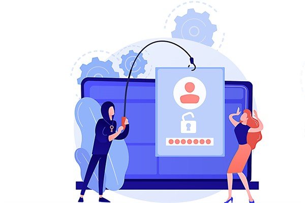 ciberataques sector público peruano — Ilustración que representa el riesgo de ciberataques y robo de datos en plataformas digitales del sector público. Foto de: El Peruano