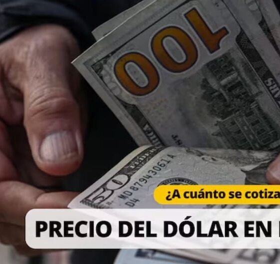 Unas manos sostienen billetes de dólares estadounidenses, ilustrando la fluctuación del tipo de cambio en el mercado peruano. Foto de: El Comercio Perú