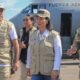 Fuerzas Armadas — Keiko Fujimori y otros miembros de la organización lideran una actividad junto a personal militar en un contexto de despliegue de seguridad. Foto de: La República