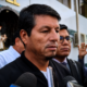 El vocero de Juntos por el Perú se dirige a la prensa tras las denuncias contra el diputado Julián Pérez Mallqui. Foto de: Exitosa Noticias