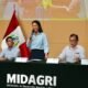 Autoridades del Ministerio de Desarrollo Agrario y Riego participan en una conferencia de prensa sobre medidas ante el fenómeno de El Niño. Foto de: Gestión