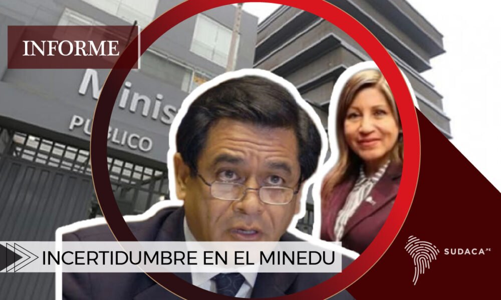 Ministro Chang — Imagen informativa sobre la situación de incertidumbre en el Ministerio de Educación (MINEDU). Foto de: SUDACA