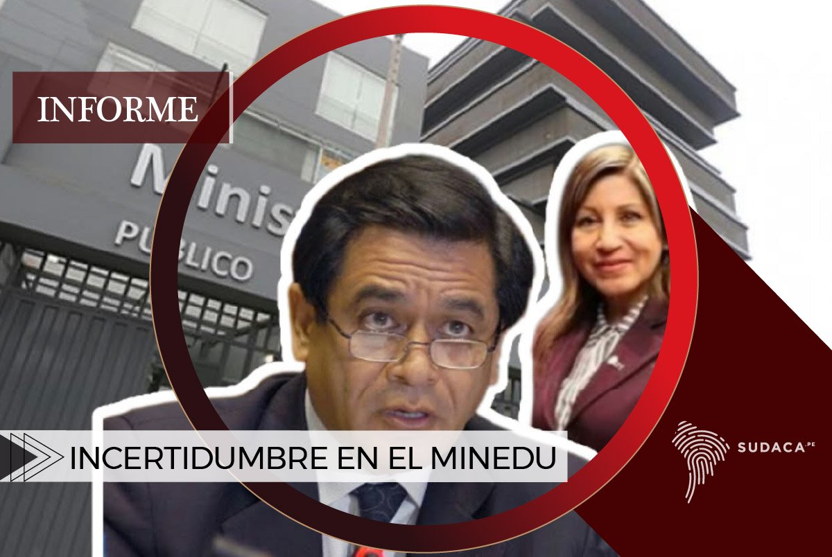 Ministro Chang — Imagen informativa sobre la situación de incertidumbre en el Ministerio de Educación (MINEDU). Foto de: SUDACA