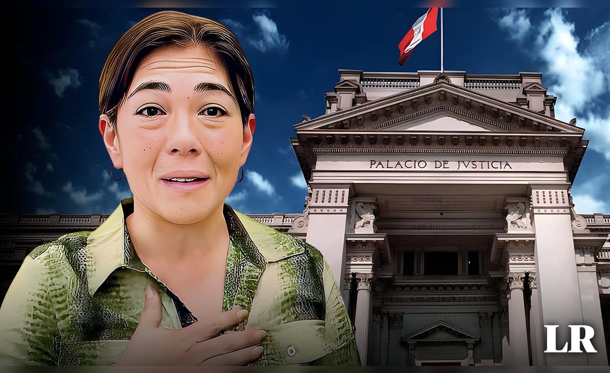 Poder Judicial — Imagen ilustrativa del Palacio de Justicia y un avatar digital en el contexto de la ampliación de la investigación por el caso Fondo Mi Vivienda. Foto de: LR