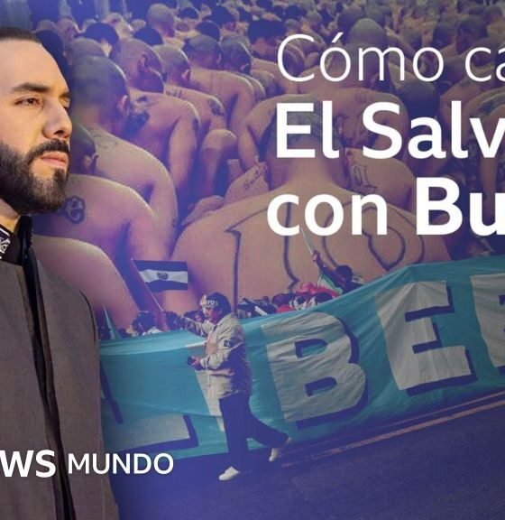 documental BBC El Salvador — Imagen promocional del documental de BBC Mundo sobre la transformación de la seguridad en El Salvador bajo el gobierno de Nayib Bukele. Foto de: BBC Mundo