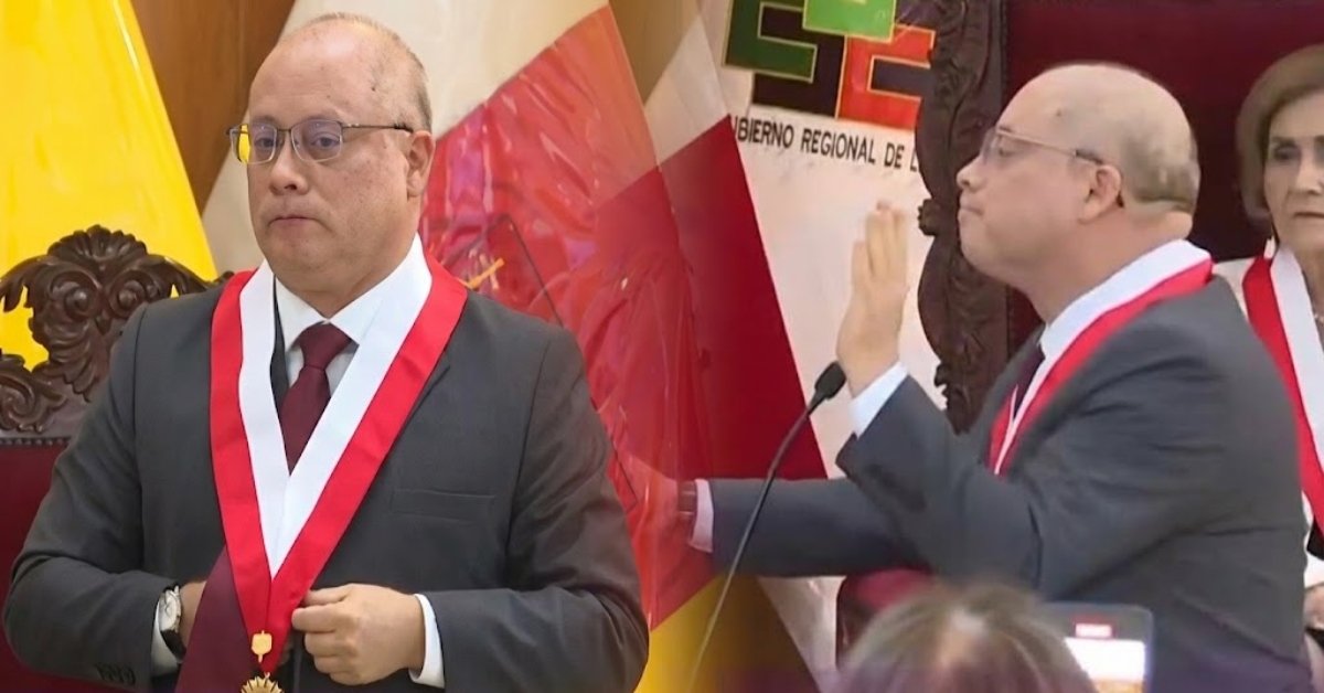Pedro Hernández asume la presidencia del Tribunal Constitucional tras prestar juramento ante las autoridades correspondientes. Foto de: Exitosa Noticias