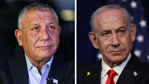 Elecciones Israel: — Benjamin Netanyahu y el líder de la oposición, Isaac Herzog, en el contexto de las encuestas electorales en Israel. Foto de: Getty Images