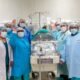 Medicina peruana: — Personal médico en una unidad de cuidados intensivos neonatales durante la celebración del Día de la Medicina Peruana. Foto de: El Peruano