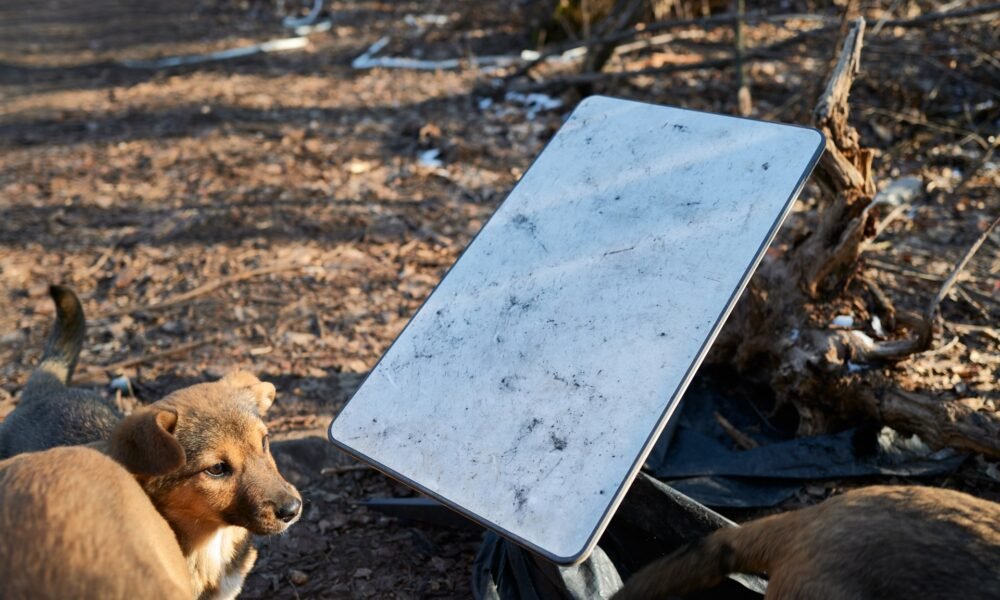 sabotaje starlink — Un dispositivo Starlink, utilizado para proporcionar conectividad en zonas de conflicto, es el centro de la investigación tras el incendio de una estación vinculada a Rusia. Foto de: Pierre Crom/Getty Images