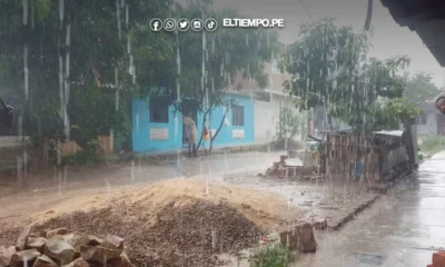 Fuertes lluvias afectan la infraestructura y las calles de la región Piura bajo alerta por peligro extremo. Foto de: ELTIEMPO.PE
